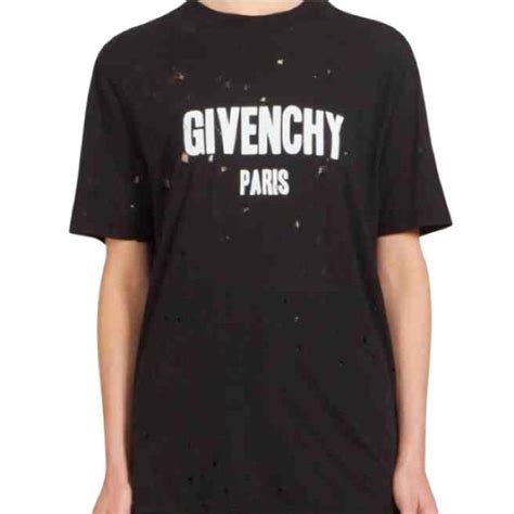 givenchy shirt price|givenchy t shirt with holes.